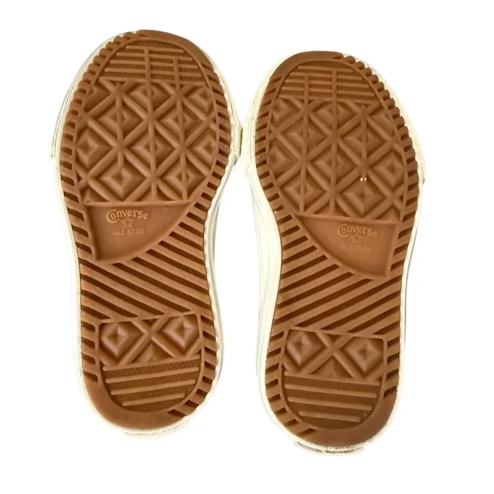 Converse Chuck Taylor All Star 2V Kids Black High-Top Sneakers-Size 7 - Picture 10 of 11